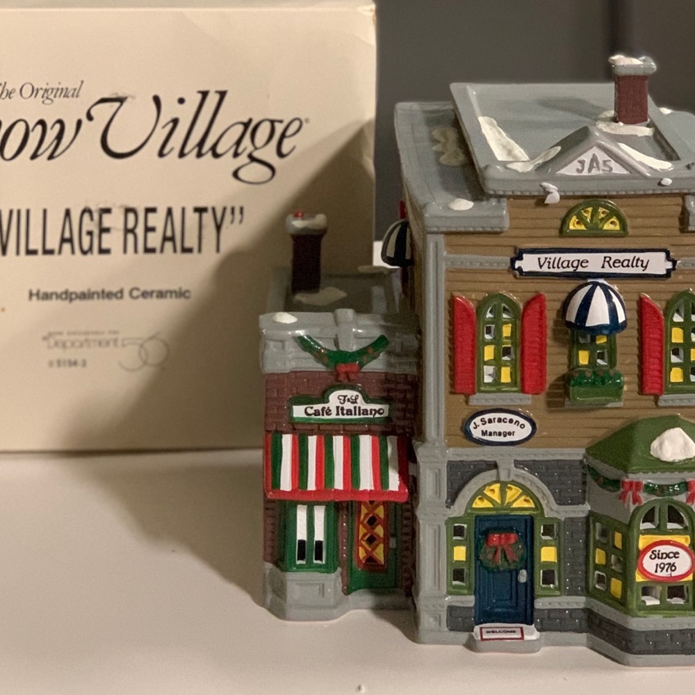 Dept 56 Village Realty